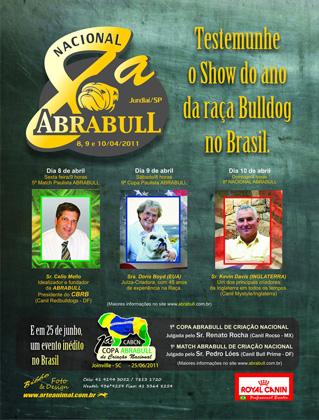 8ª Nacional Abrabull - O Show do Ano da Raça Bulldog no Bras