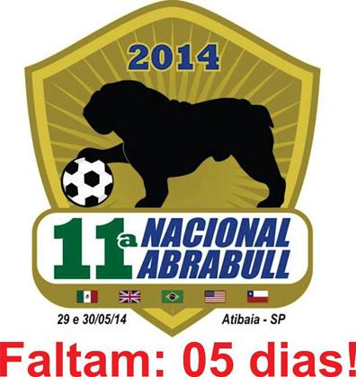 11ª NACIONAL ABRABULL FALTAM 5 DIAS!!!